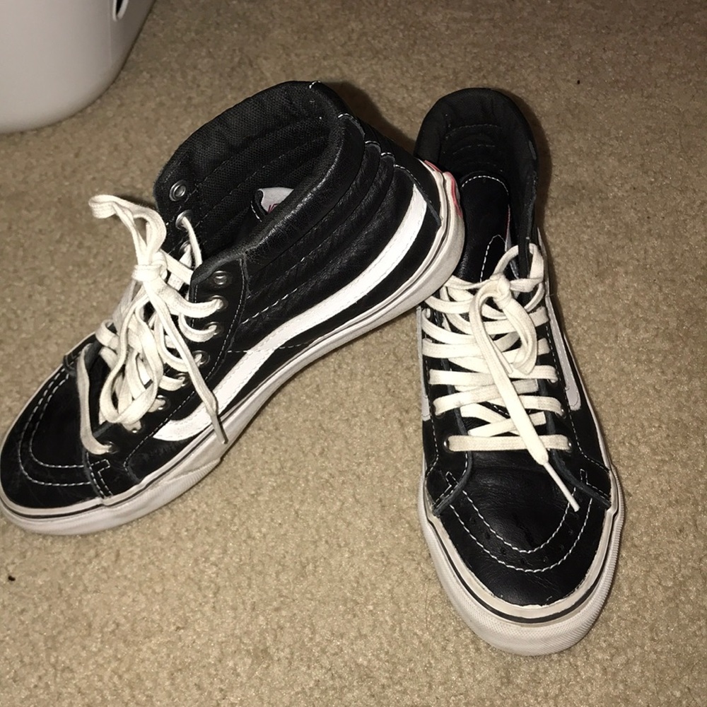 Leather Hi Top